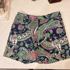 Lilly Pulitzer Paisley Print Shorts